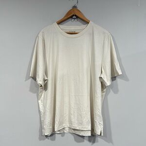 J. Crew Tan Crew Neck Short Sleeve Pima Cotton Tee Boyfriend Fit XL NWOT